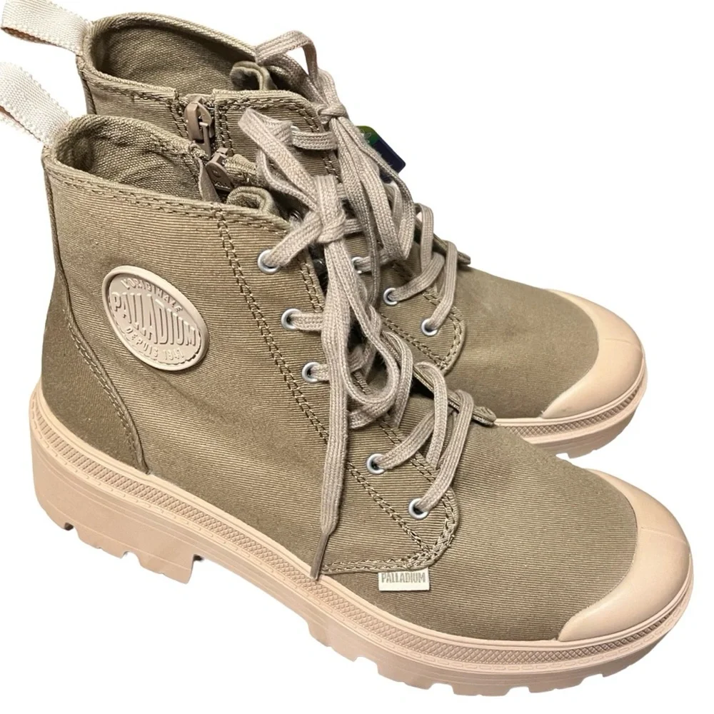 NWT, NWOB $100 Palladium High-top Sneakers - Picture 5 of 9